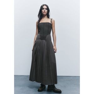 ZARA PLEATED DRESS NWT🏷️